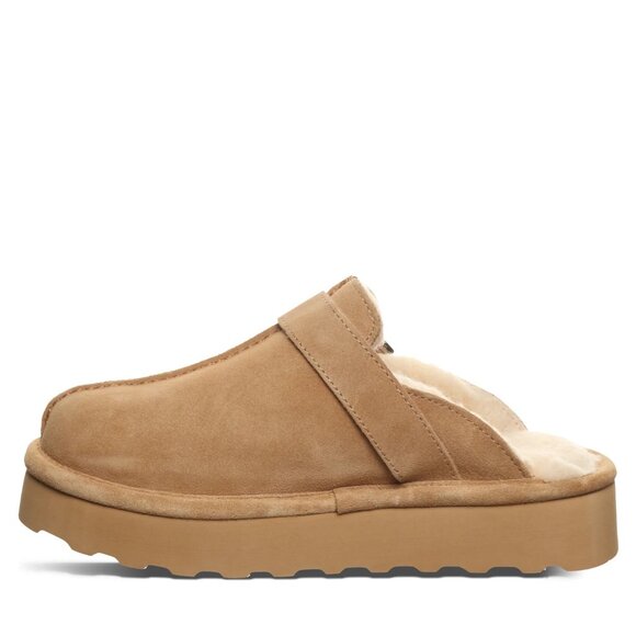 BearPaw Tan Ankle Booties - Picture 2 of 5